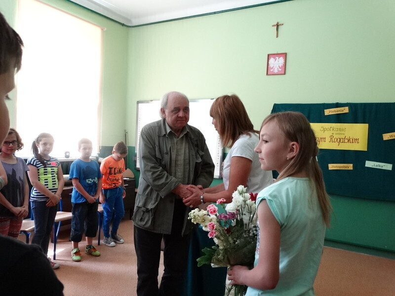 Zdjęcie 4: Jerzy Rogalski gościł w Moszczenicy