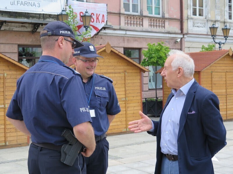 Zdjęcie 2: Niemcy na piotrkowskiej Starówce