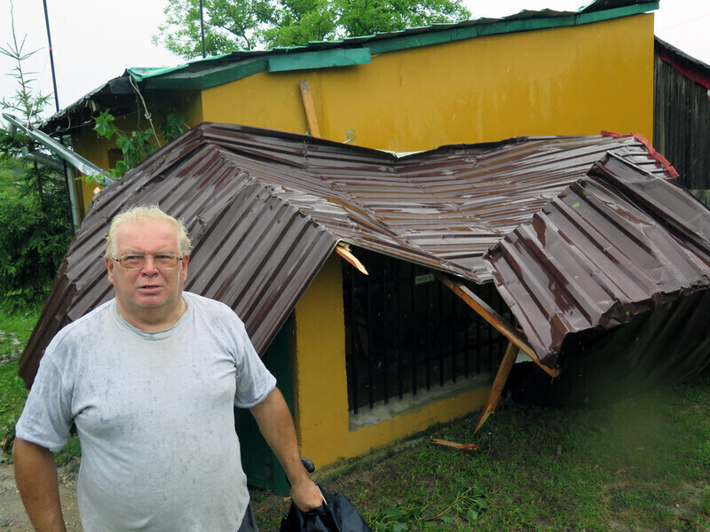 Nawałnica nie oszczędziła także Sulejowa