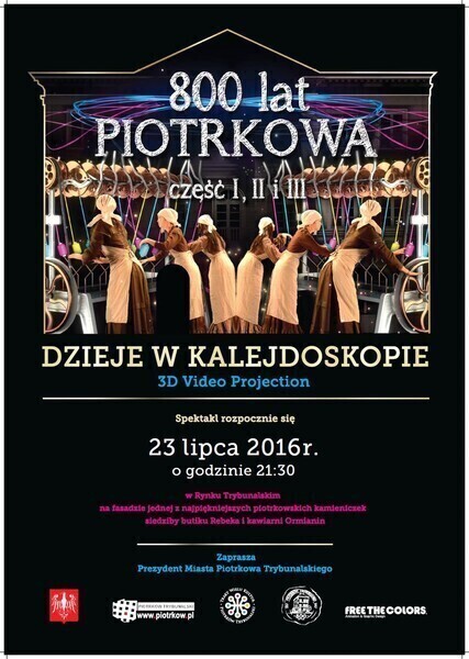 Dzieje Piotrkowa w kalejdoskopie. Zobacz trójwymiarowe widowisko