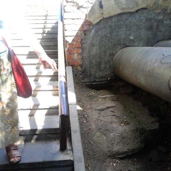 Zdjęcie 1: Barierka za nisko? (interwencja mieszkańca) 