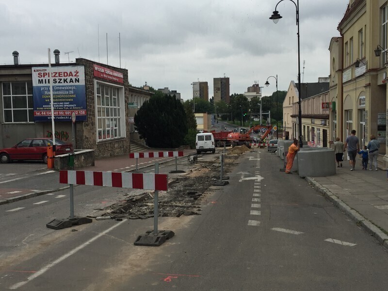 Zdjęcie 3: Trwa remont ul. Sienkiewicza