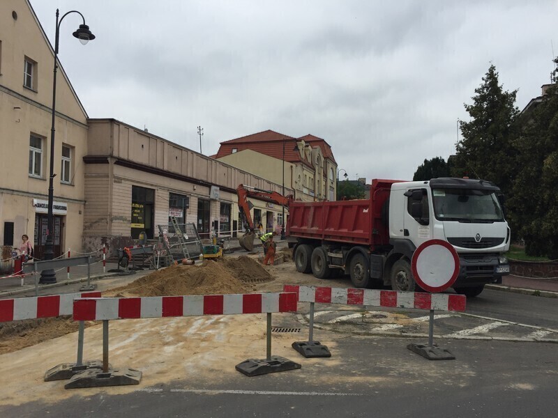 Zdjęcie 5: Trwa remont ul. Sienkiewicza