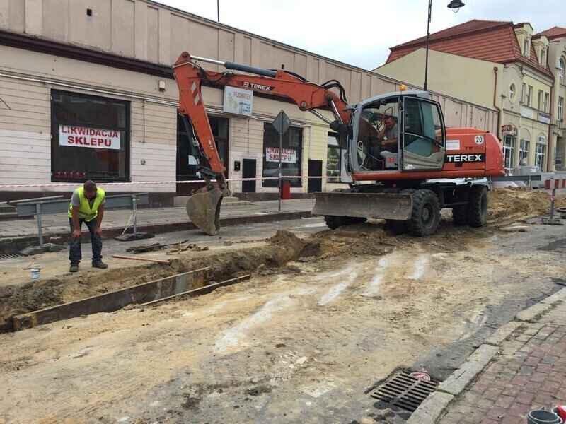 Zdjęcie 7: Trwa remont ul. Sienkiewicza