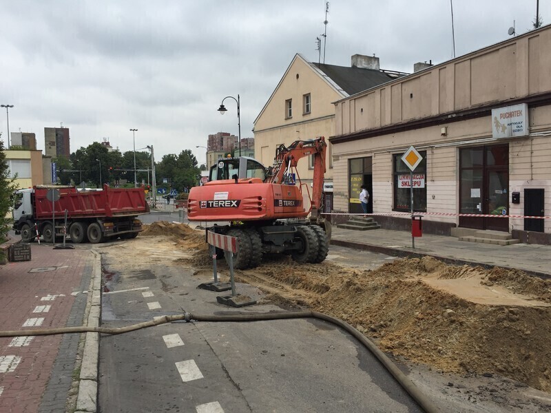 Zdjęcie 8: Trwa remont ul. Sienkiewicza