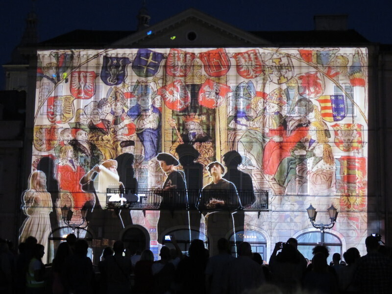 Zdjęcie 7: Niezwykłe widowisko w Rynku Trybunalskim