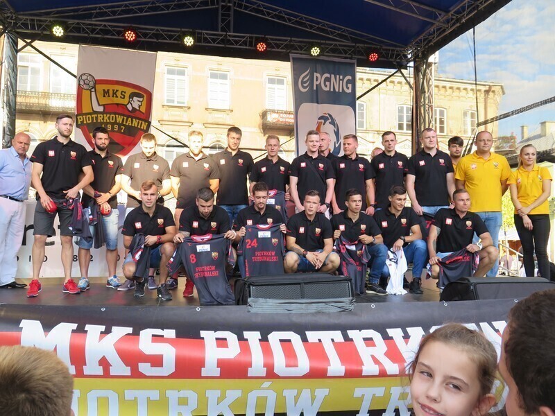 Drużyna Piotrkowianina zaprezentowała się mieszkańcom