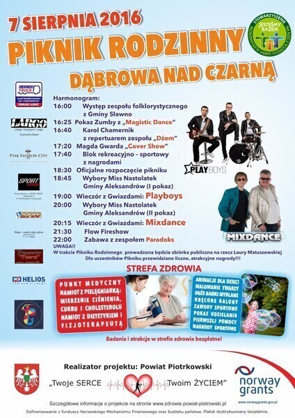 Dobroczynny piknik w Dąbrowie nad Czarną