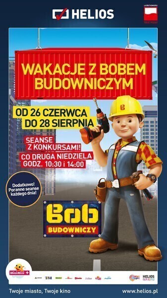 Wakacje z Bobem Budowniczym w kinie Helios
