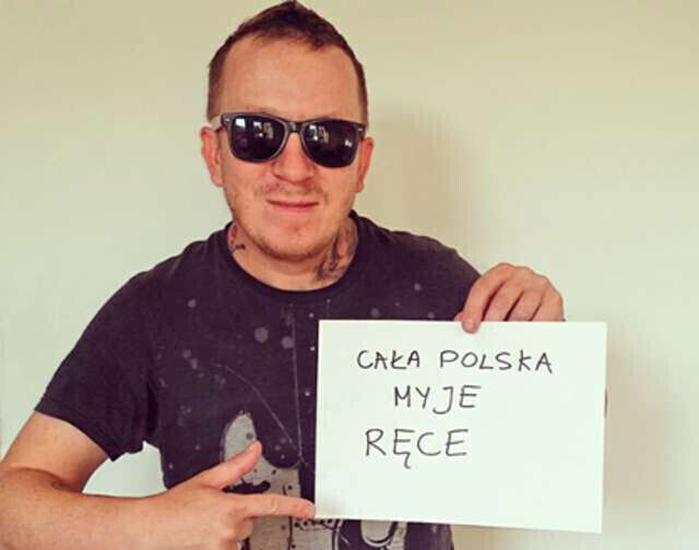 Cała Polska myje ręce