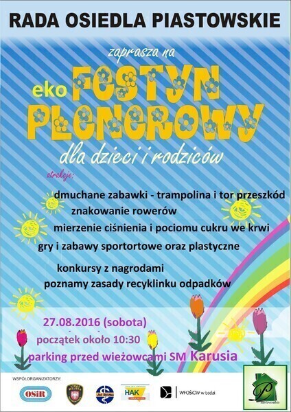 Zdjęcie 1: Rada Osiedla zaprasza na festyn