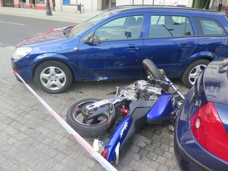 Zdjęcie 3: Kraksa na Słowackiego 