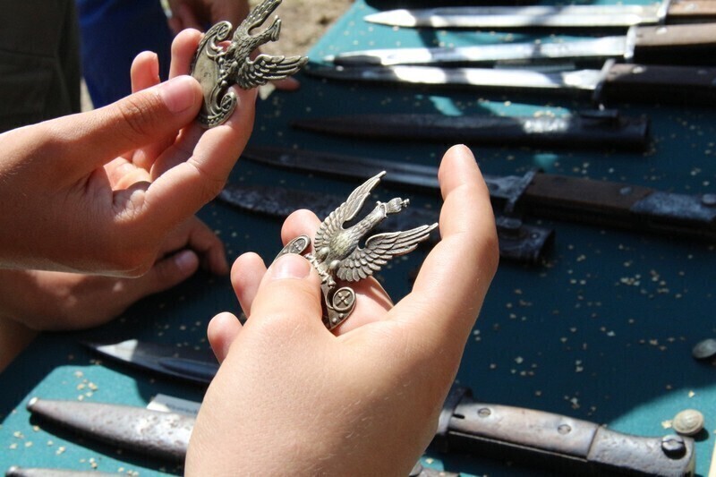 Zdjęcie 46: Minister Macierewicz na Górach Borowskich w gm. Wola Krzysztoporska 