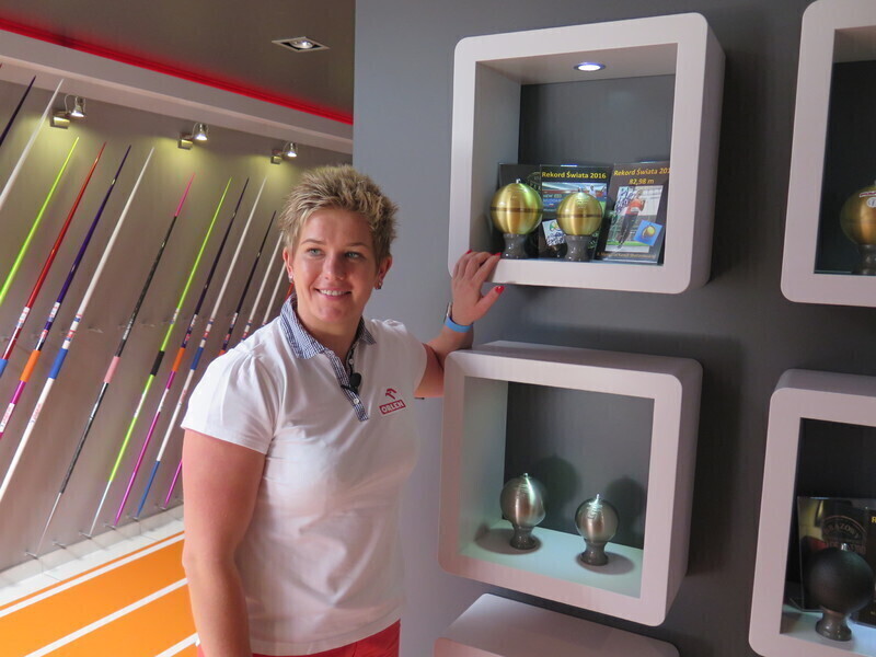 Anita Włodarczyk w Piotrkowie wywiad