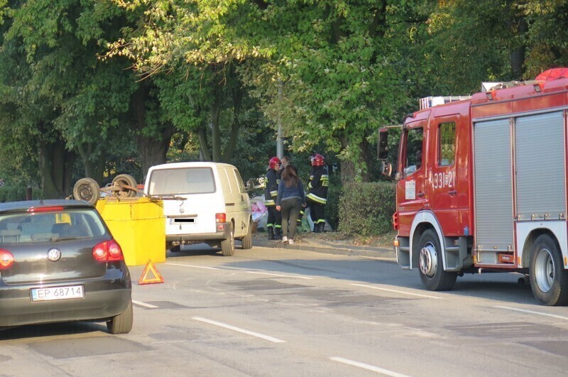 Zdjęcie 4: Wypadek w Al. Kopernika przy I LO
