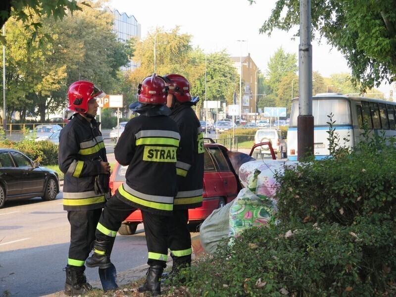 Zdjęcie 5: Wypadek w Al. Kopernika przy I LO