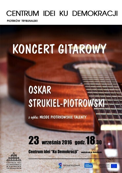 Młody piotrkowski talent wystąpi w Centrum Idei