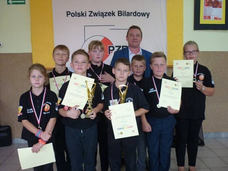 Dwa miejsca na podium bilardzistów z Rękoraja