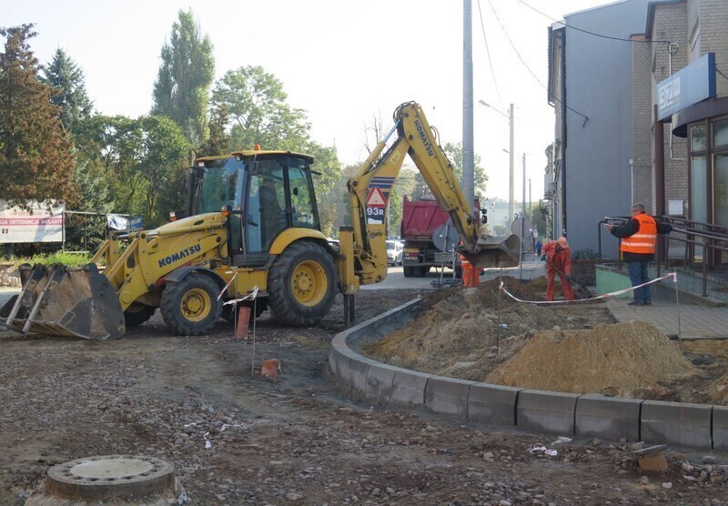 Zdjęcie 8: Sienkiewicza w granicie. Będzie opóźnienie?