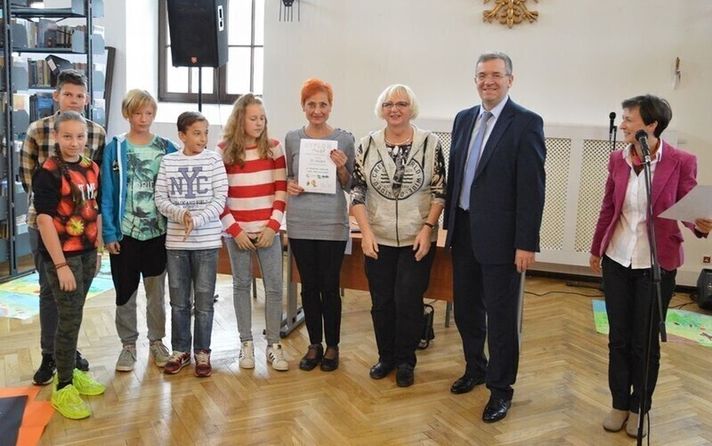 Zdjęcie 13: Ekokonkurs w bibliotece. Wygrała SP 12