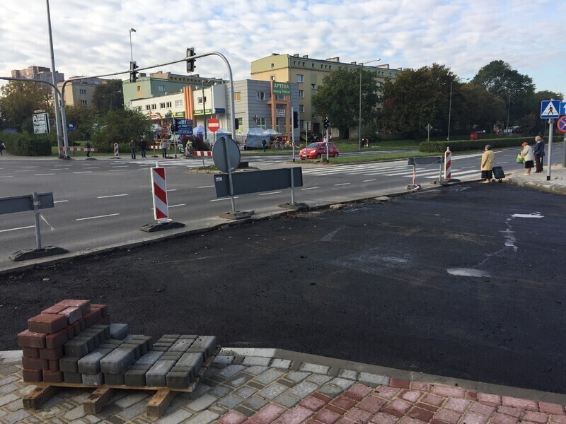 Zdjęcie 2: Modernizacja ul. Sienkiewicza na finiszu