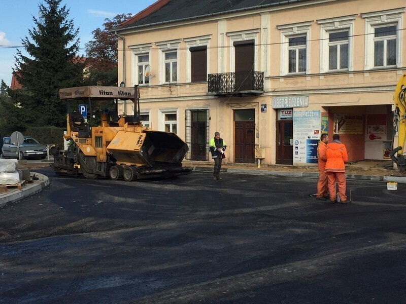 Zdjęcie 4: Modernizacja ul. Sienkiewicza na finiszu