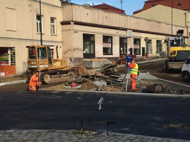 Zdjęcie 5: Modernizacja ul. Sienkiewicza na finiszu