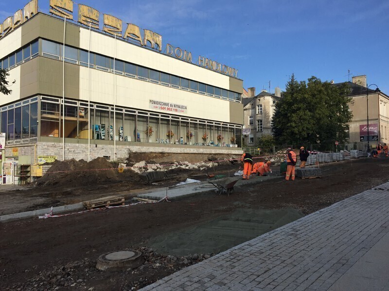 Zdjęcie 7: Modernizacja ul. Sienkiewicza na finiszu