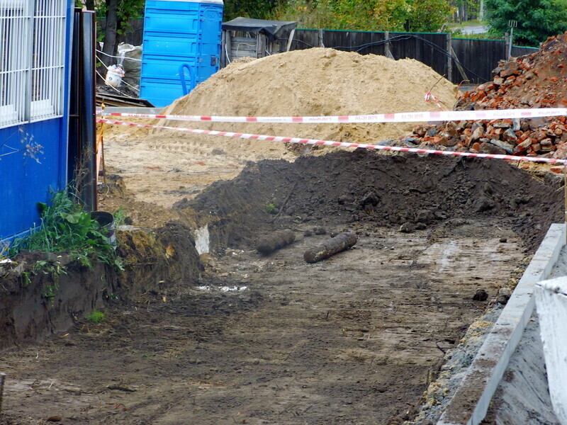 Zdjęcie 2: Niewybuchy na Wierzejskiej