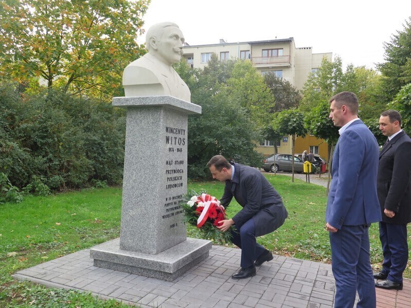 Zdjęcie 4: Szef ludowców w Piotrkowie