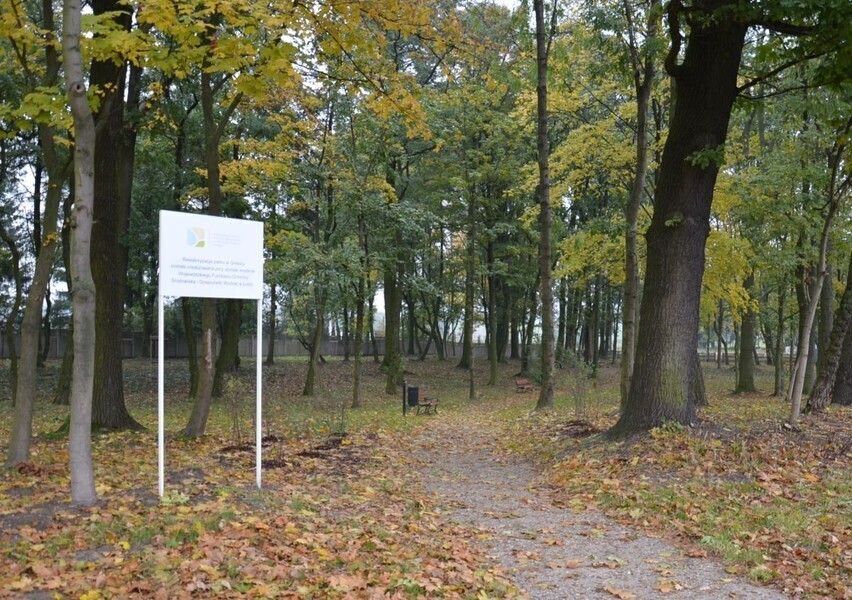 Odnowili park wiejski w Grabicy