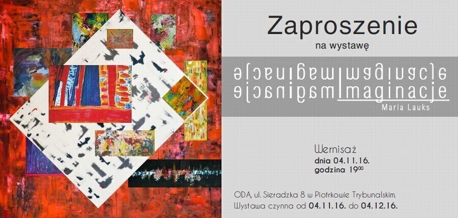 Imaginacje Marii Lauks. ODA zaprasza na wystawę