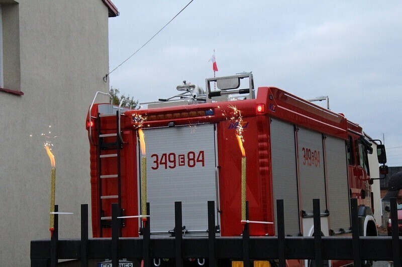 Zdjęcie 7: W Woli Krzysztoporskiej mają nowy wóz strażacki 