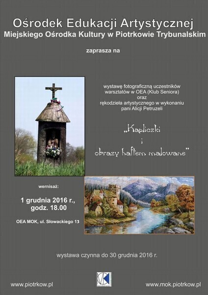 Dwie wystawy w piotrkowskim Klubie Seniora