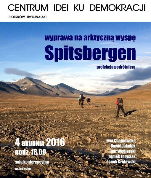 Opowiedzą o wyprawie na Spitsbergen