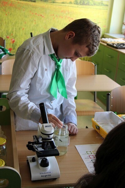 Zdjęcie 11: W ekopracowni w Krzyżanowie zaczęli od eksperymentów