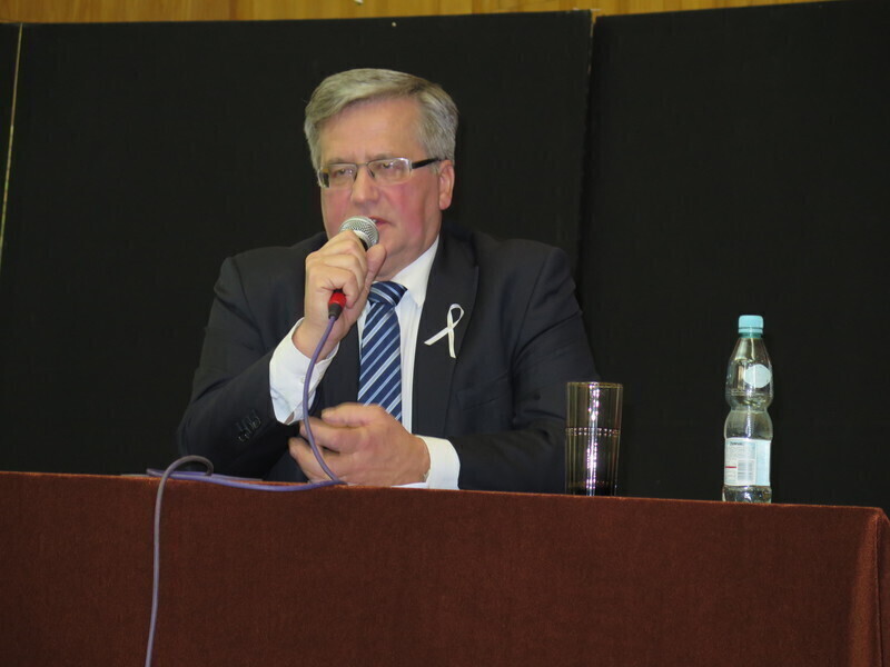 Zdjęcie 15: Bronisław Komorowski z wykładem na UJK