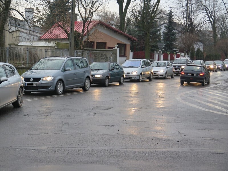 Zdjęcie 15: Fragment al. 3 Maja zamknięty dla ruchu 