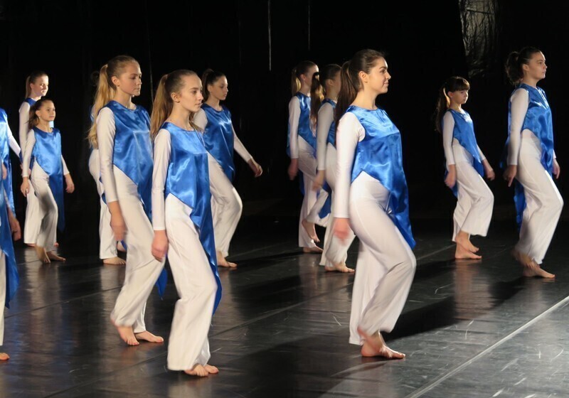 Zdjęcie 6: Ognisty taniec w sali sportowej SP12