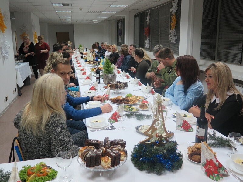 Zdjęcie 1: Spotkanie opłatkowe stowarzyszenia Gałązka Oliwna