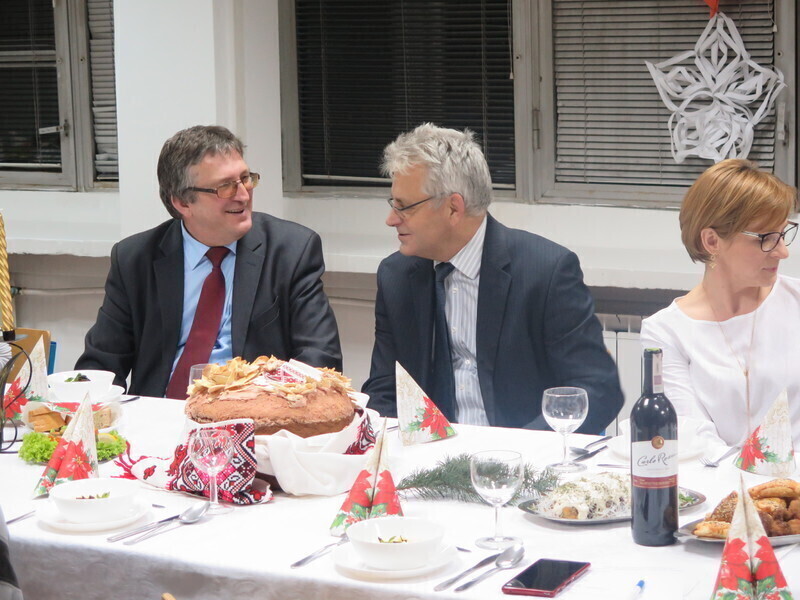 Zdjęcie 2: Spotkanie opłatkowe stowarzyszenia Gałązka Oliwna