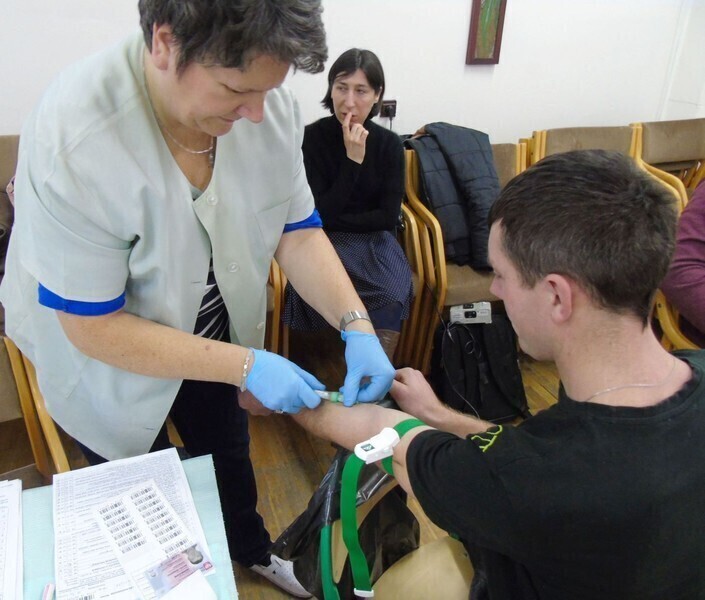 Zdjęcie 4: Bujny zawsze gotowe do pomocy. Zbierali krew dla dziecka i strażaka 