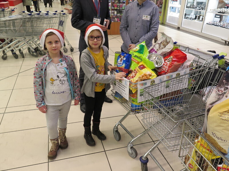 Robiąc zakupy pomóż zwierzakom
