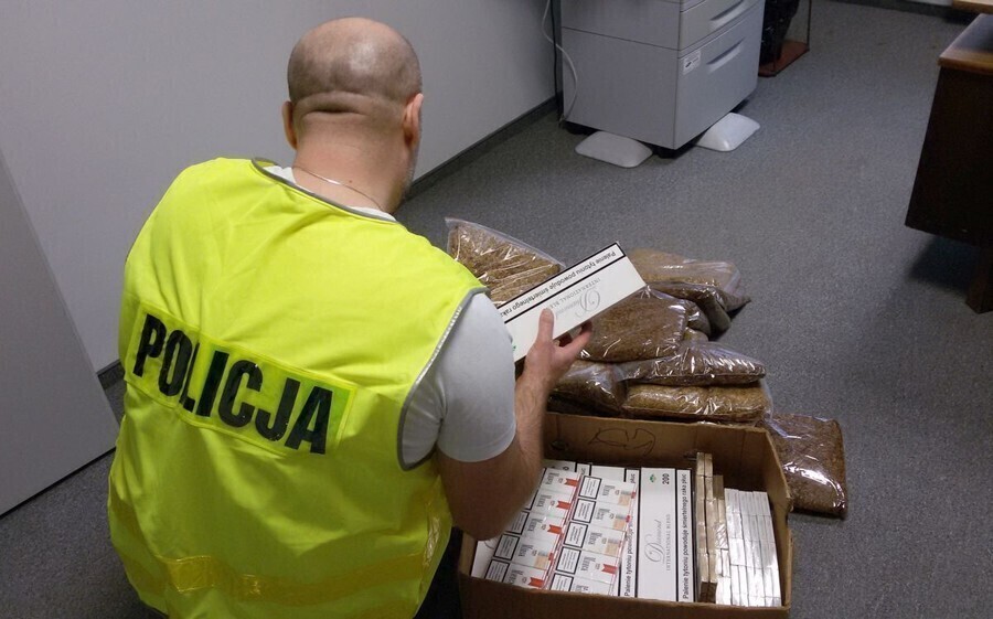 W audi ukryła nielegalny towar