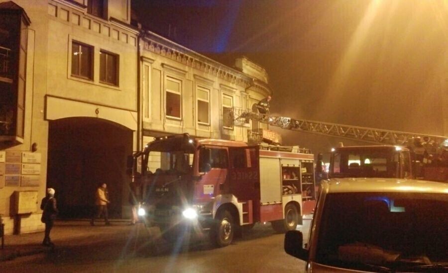 Garnek na kuchni przyczyną pożaru