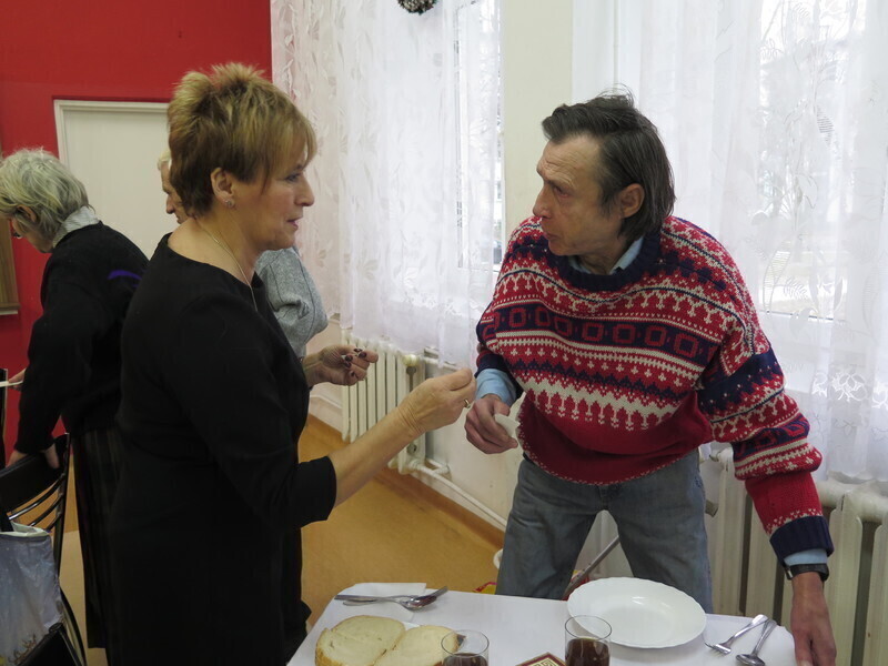 Zdjęcie 26: Wigilijna wieczerza w Dziennym Domu Pomocy Społecznej