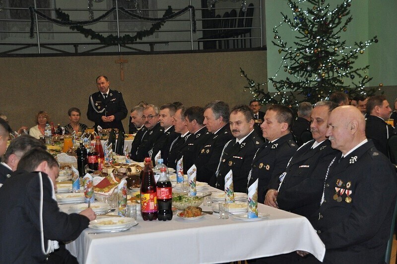 Zdjęcie 4: Strażacy dzielili się opłatkiem