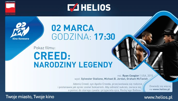 Kino Konesera zaprasza na film „Creed: Narodziny legendy”