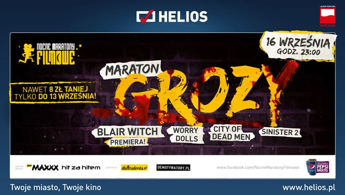 Maraton grozy z premierą Blair Witch