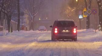 Na drogach biało i ślisko